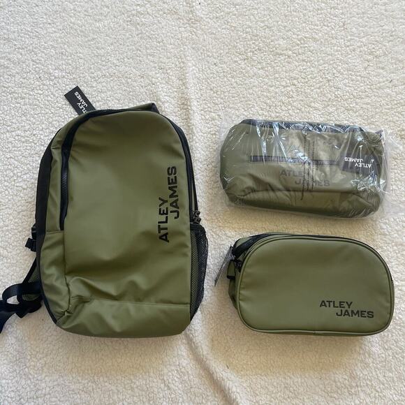 Atley James 3 Piece Backpack Set - Picture 1 of 16